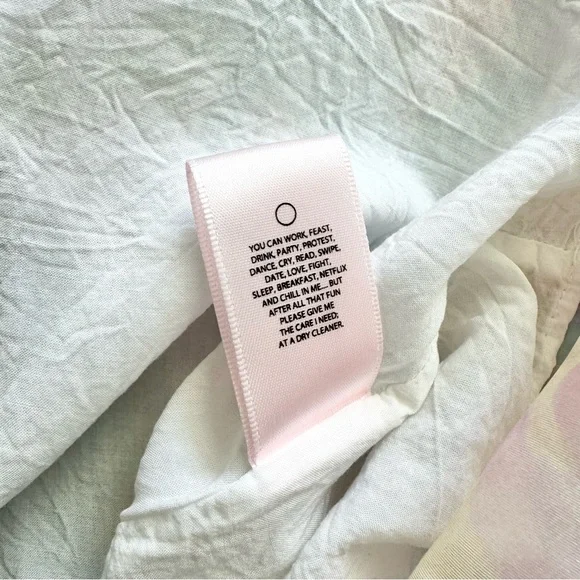 Selkie Stepmom Cherub Mini Dress in Pastel Pink Blue Size 2X - Picture 10 of 10